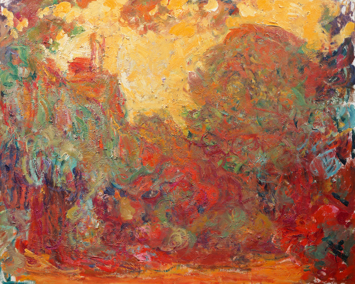 Claude Monet - Das Haus in Giverny