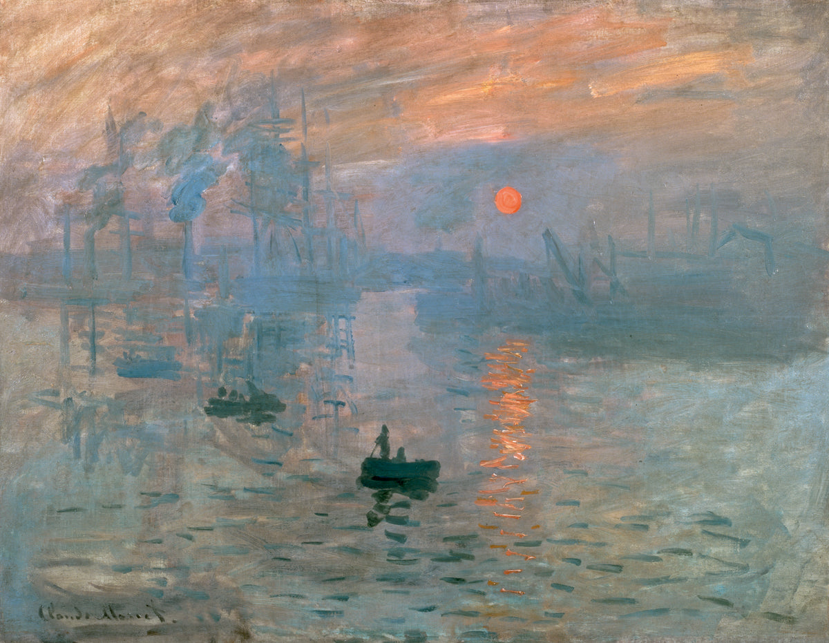 Claude Monet - Impression (Sonnenaufgang)
