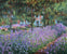 Claude Monet - Blühende Iris in Monets Garten