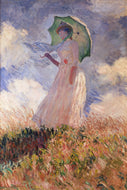 Claude Monet - Frau mit Sonnenschirm