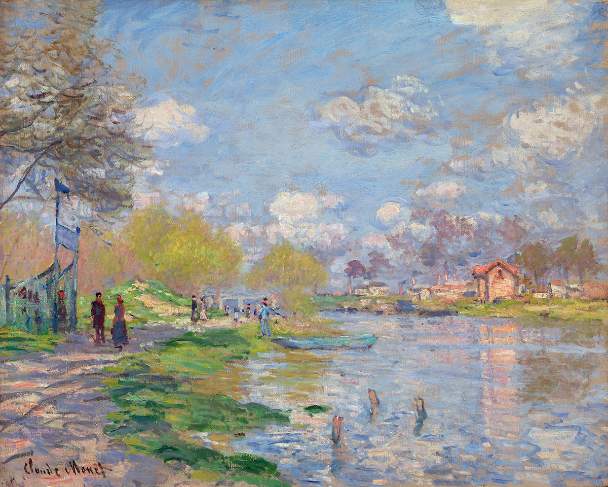 Claude Monet - Frühling an der Seine