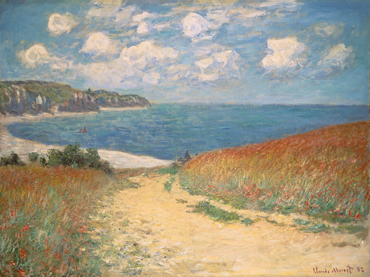 Meadow Road to Pourville, 1882