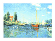 Claude Monet - Red boats