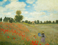 Claude Monet - Mohnfeld bei Argenteuil
