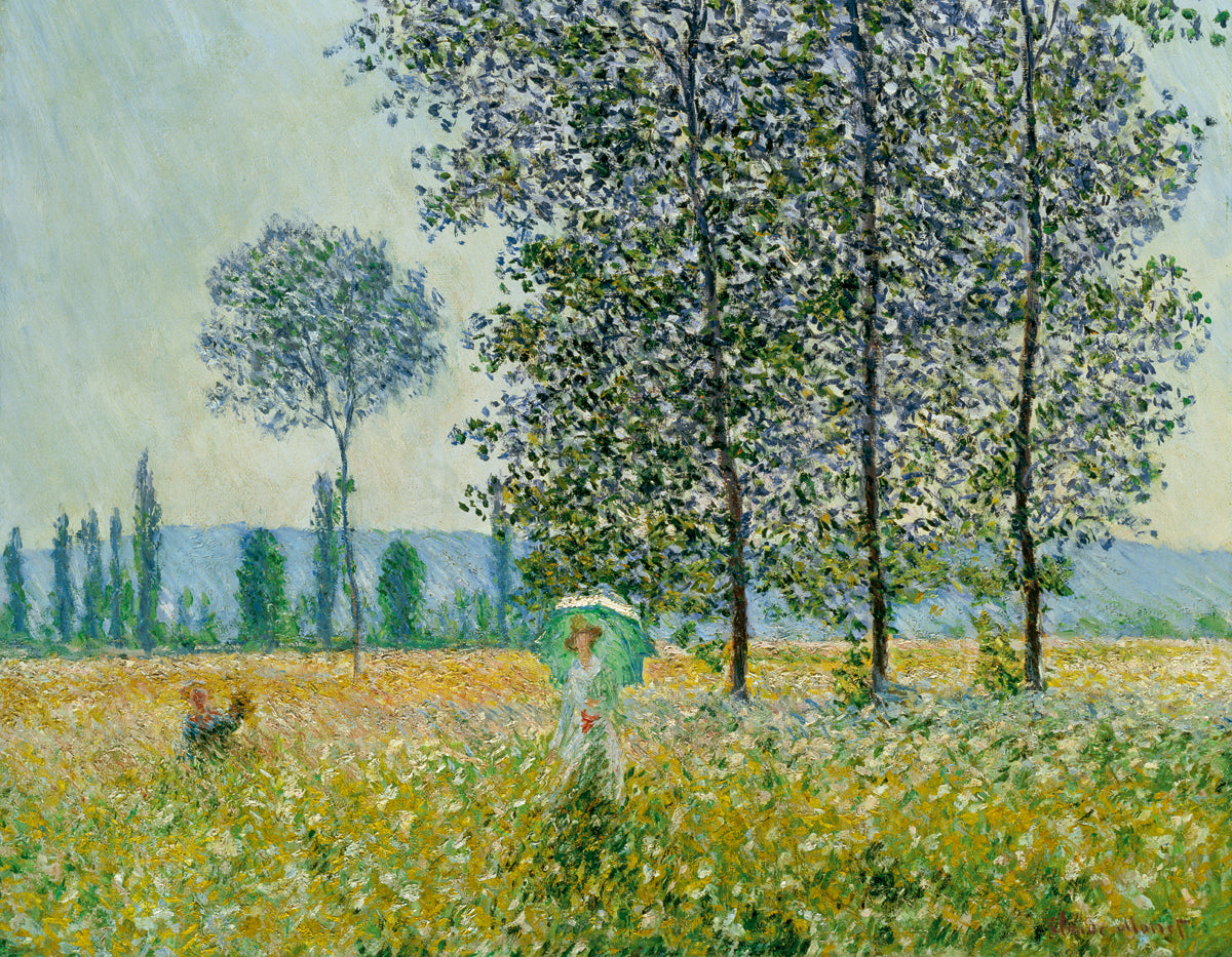 Claude Monet - Felder im Frühling