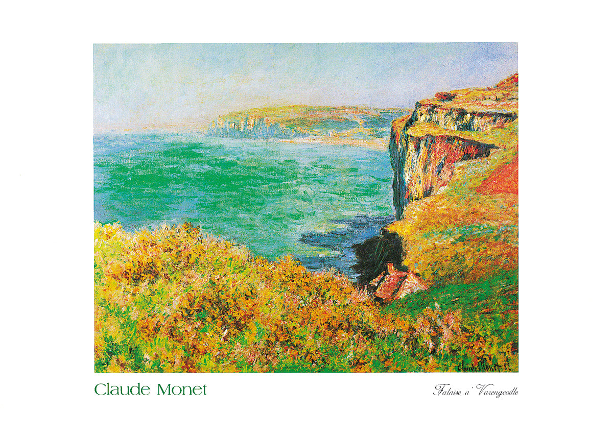 Claude Monet - Falaise à Varengeville