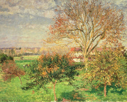 Camille Pissarro - Herbstmorgen in Eragny