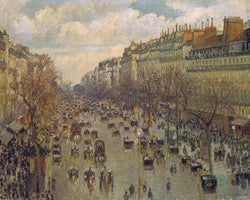Camille Pissarro - Der Boulevard Montmatre in Paris