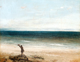 Gustave Courbet - Le bord de mer à Palavas