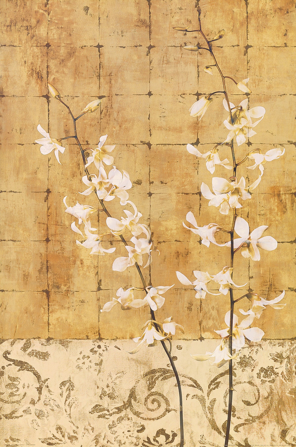 Chris Donovan - Blossoms in Gold I
