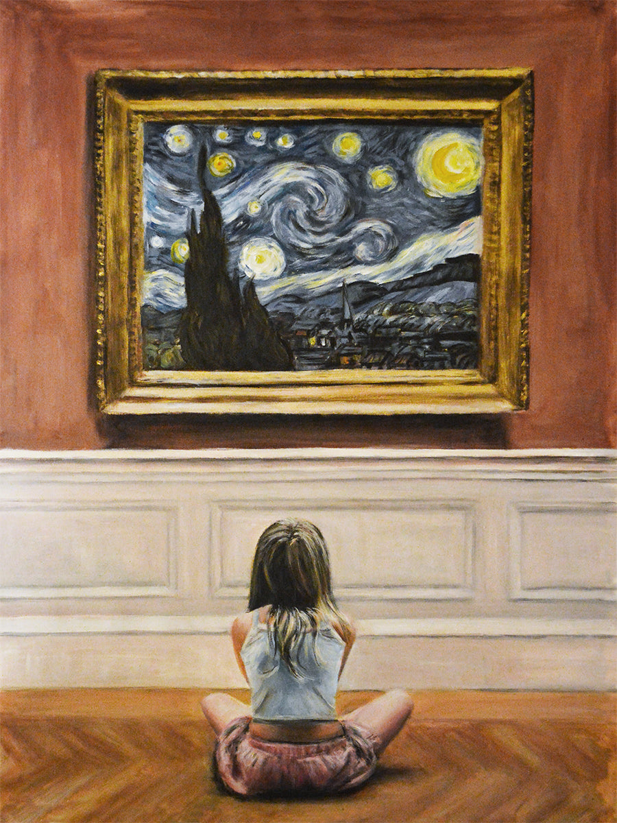 Escha Van den Bogerd - Watching Starry Night I
