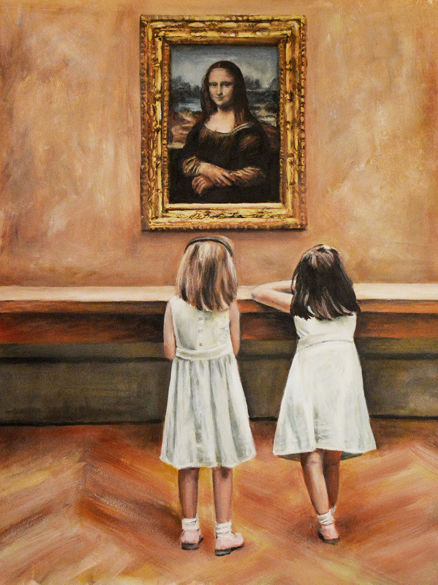 Escha Van den Bogerd - Watching Mona Lisa