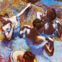 Edgar Degas - Tänzerinnen in blauen Kostümen
