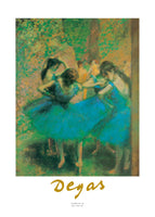 Edgar Degas - Ballerine blu