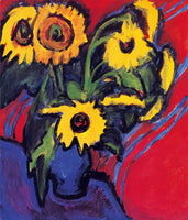 Ernst Ludwig Kirchner - Sonnenblumen