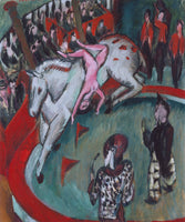 Ernst Ludwig Kirchner - Die Zirkusreiterin