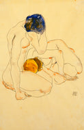 Egon Schiele - Zwei Freundinnen