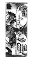 M. C. Escher - Oben und Unten