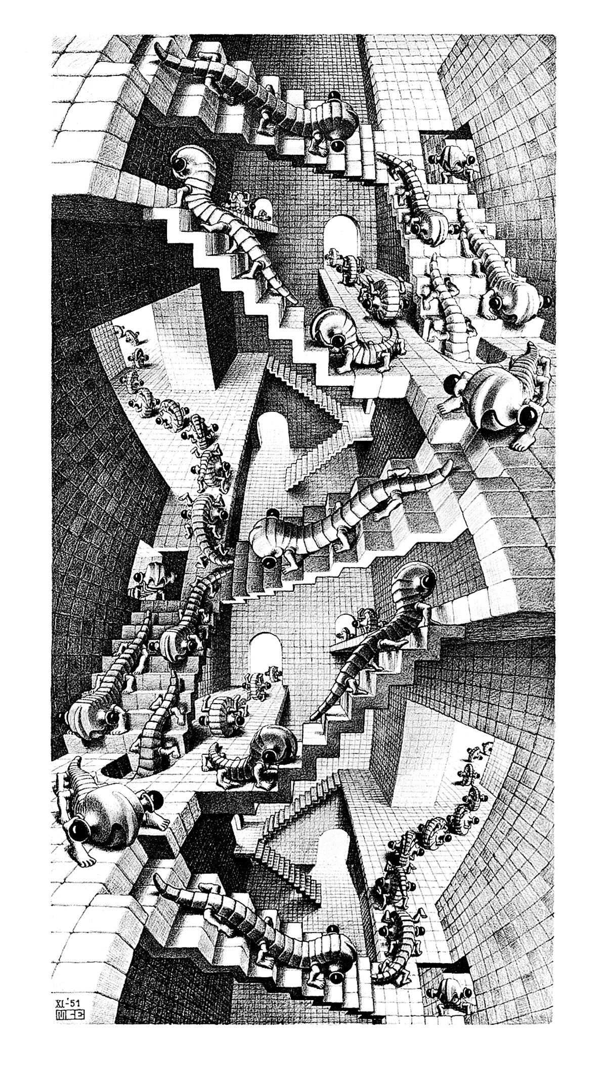 M. C. Escher - Treppenhaus