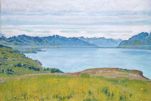 Ferdinand Hodler - Landschaft am Genfer See