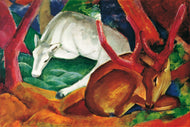 Franz Marc - Hirsche im Wald