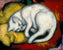 Franz Marc - Die weiße Katze
