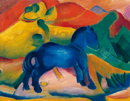 Franz Marc - Blaues Pferdchen