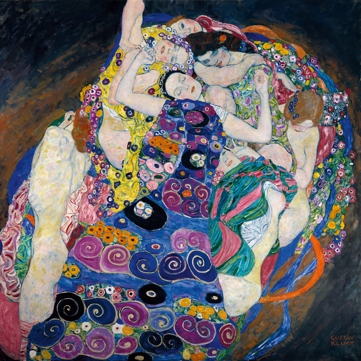 Gustav Klimt - Die Jungfrau