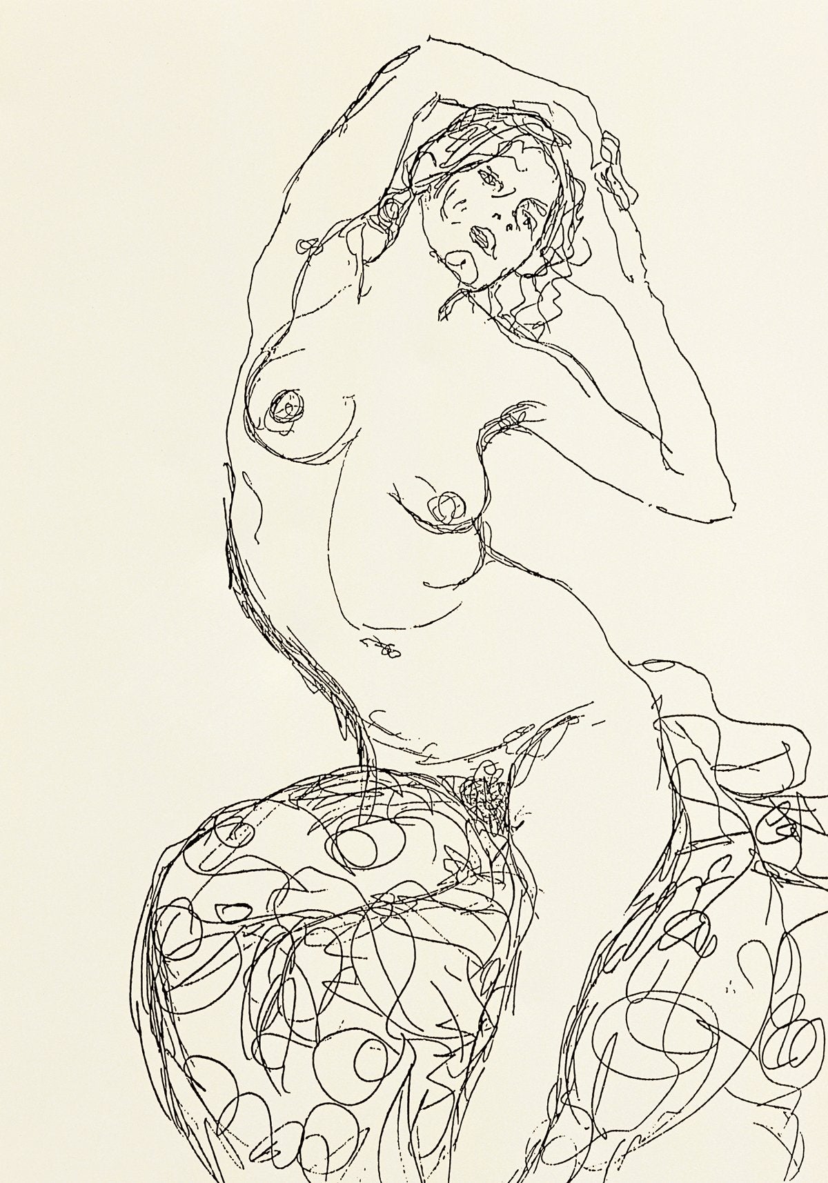 Gustav Klimt - Weiblicher Akt