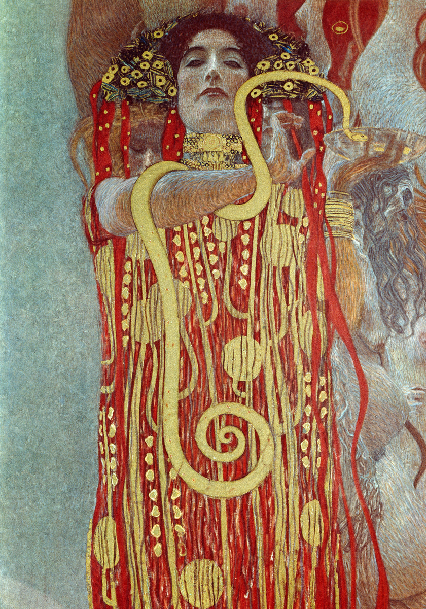 Gustav Klimt - Hygiela (Detail)