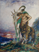 Gustave Moreau - Von einem Zentaur getragener toter Dichter