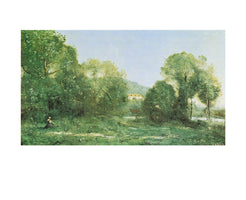 J.B.C. Corot - Etang à ville d'Avray