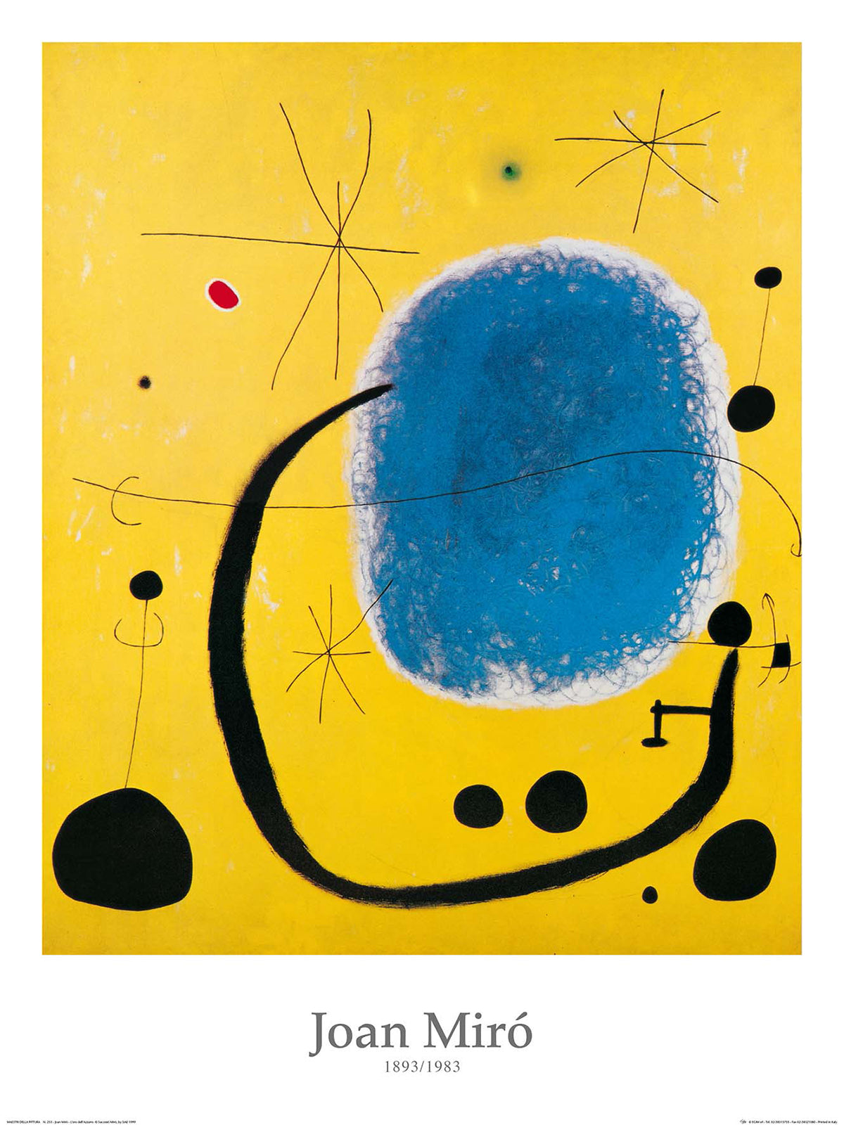 Joan Miro Blue Joan Miro Blue II Bleu 2 / Museum Of Modern Art ...