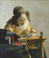 Johannes Vermeer - Die Spitzenklöpplerin
