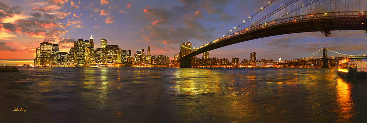 John Xiong - New York City at sunset