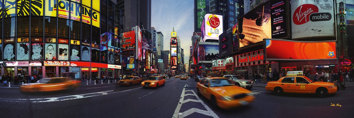 John Xiong - Time Square panorama