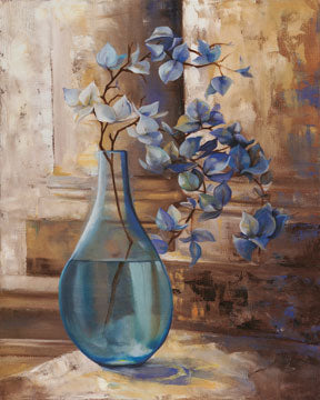 L. Montillio - Blue Glass Still I