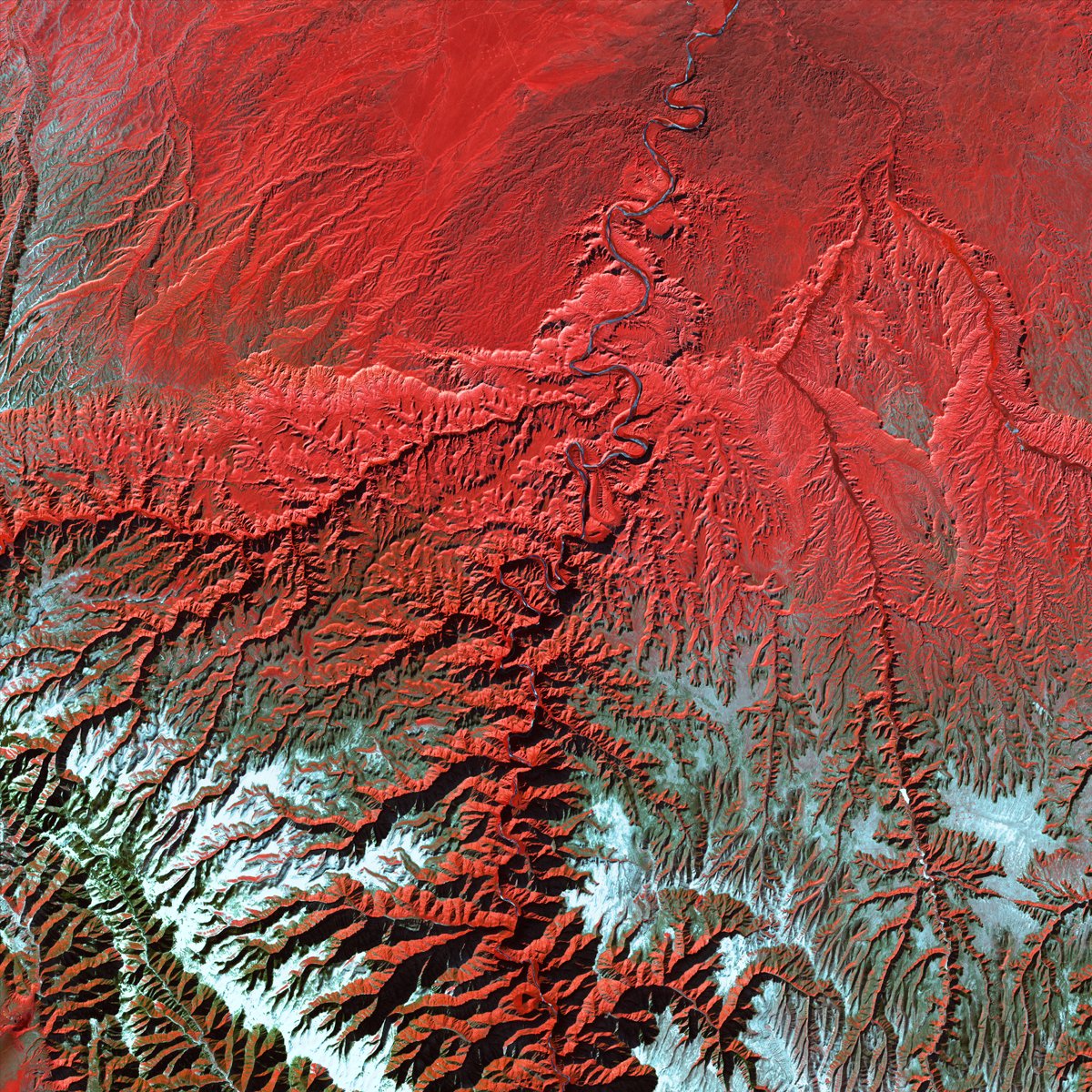 Landsat-7 - Desolation Canyon
