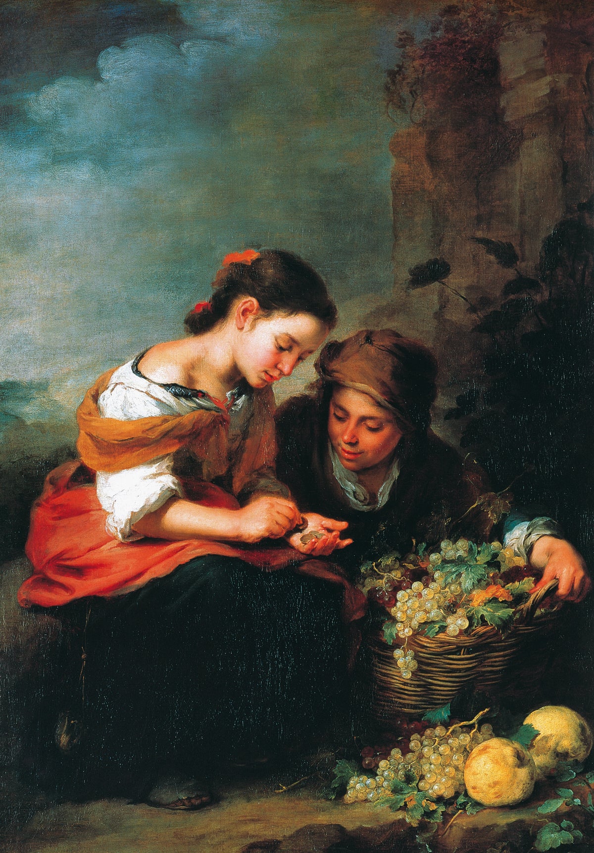 B.E. Murillo - Die kleine Obsthändlerin