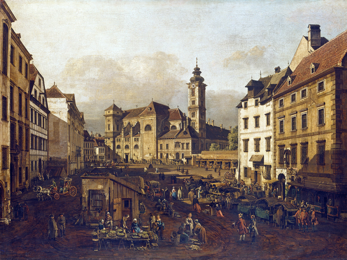 Canaletto - Die Freyung in Wien