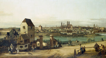 Canaletto - München, von Haidhausen aus