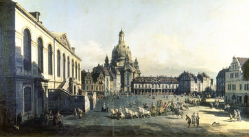 Canaletto - Der Neue Markt in Dresden