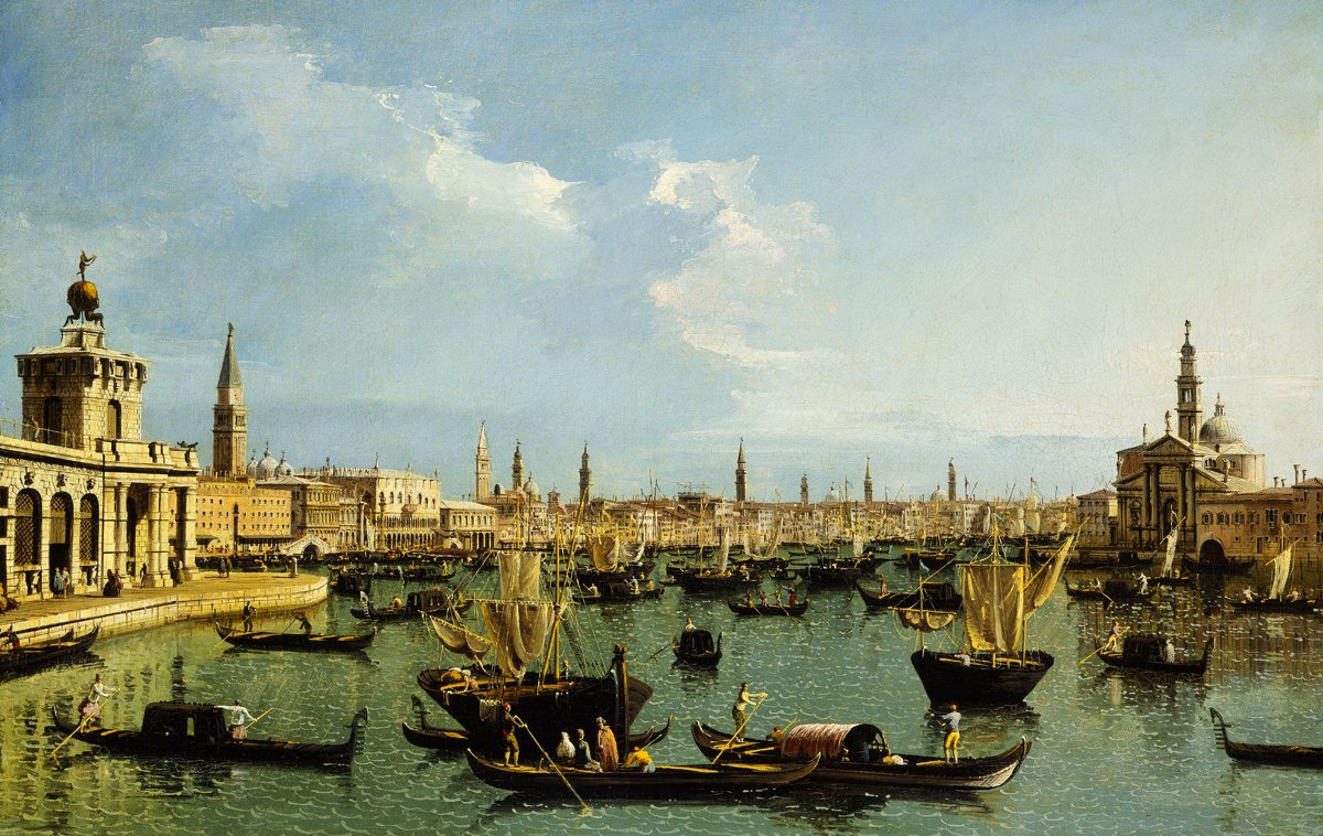 Canaletto - Bacino di San Marco, Venedig