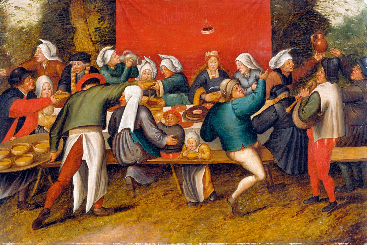 Pieter d. J. Brueghel - Hochzeitsmahl