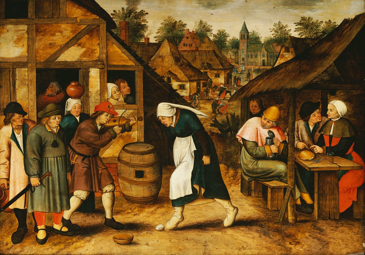 Pieter III Brueghel - Der Eiertanz