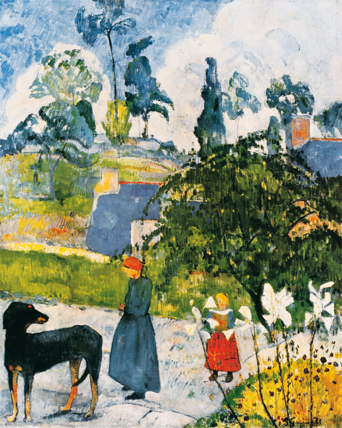 Paul Gauguin - Bretonische Landschaft