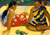 Paul Gauguin - Zwei Frauen auf Tahiti