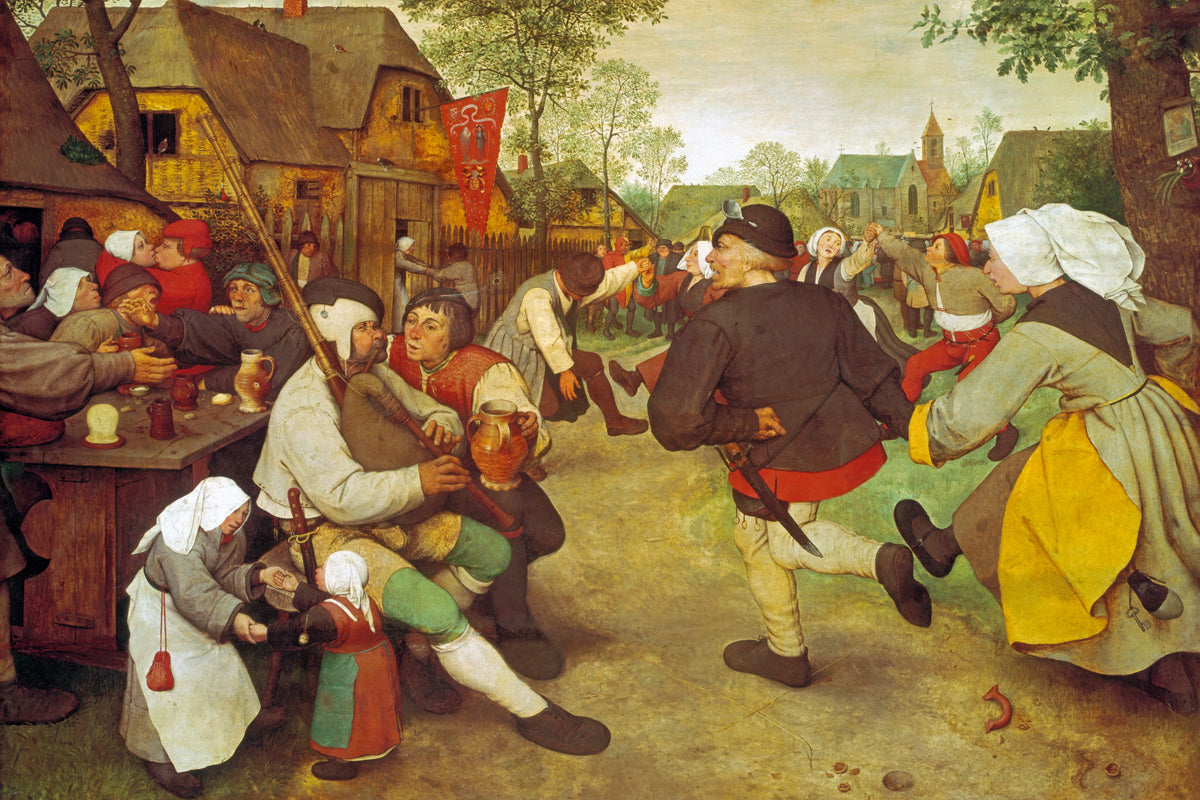 Pieter d. Ä. Brueghel - Bauerntanz