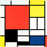 Piet Mondrian - Komposition mit Rot, Gelb, Blau