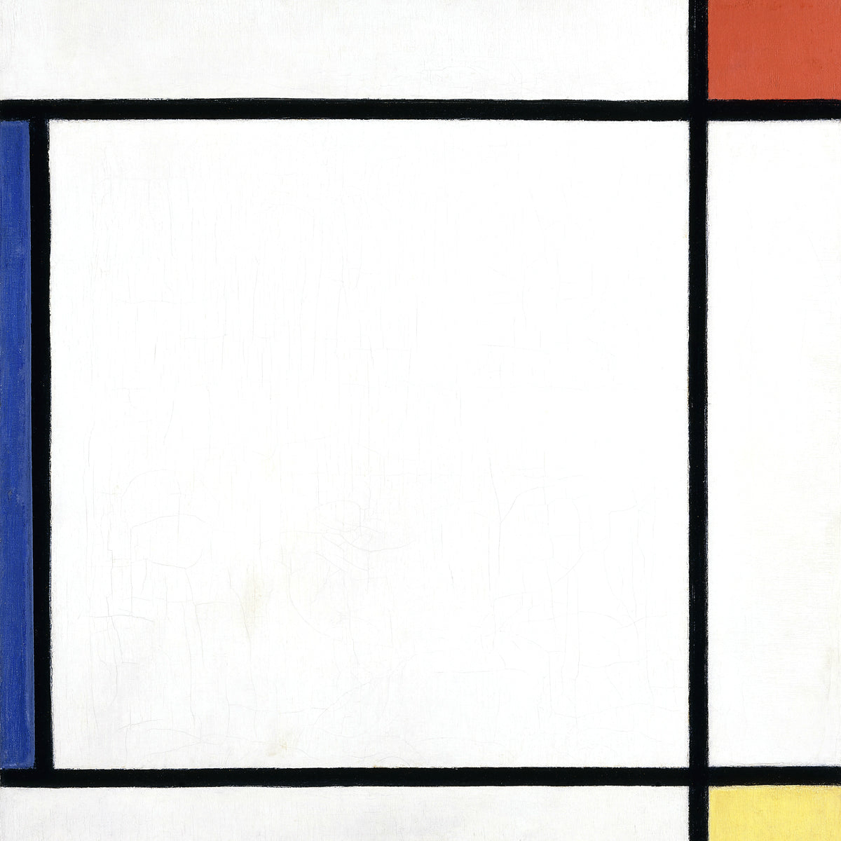 Piet Mondrian - Komposition III mit Rot, Gelb und Blau
